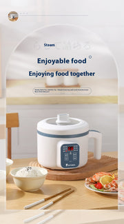 1.7L Electric Rice Cooker Single Double Layer 220V Multi Cooker Non-Stick Smart Mechanical MultiCooker Steamed Rice Pot For Home