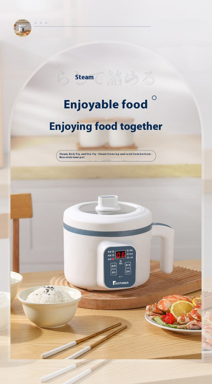 1.7L Electric Rice Cooker Single Double Layer 220V Multi Cooker Non-Stick Smart Mechanical MultiCooker Steamed Rice Pot For Home