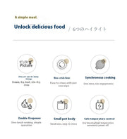 1.7L Electric Rice Cooker Single Double Layer 220V Multi Cooker Non-Stick Smart Mechanical MultiCooker Steamed Rice Pot For Home