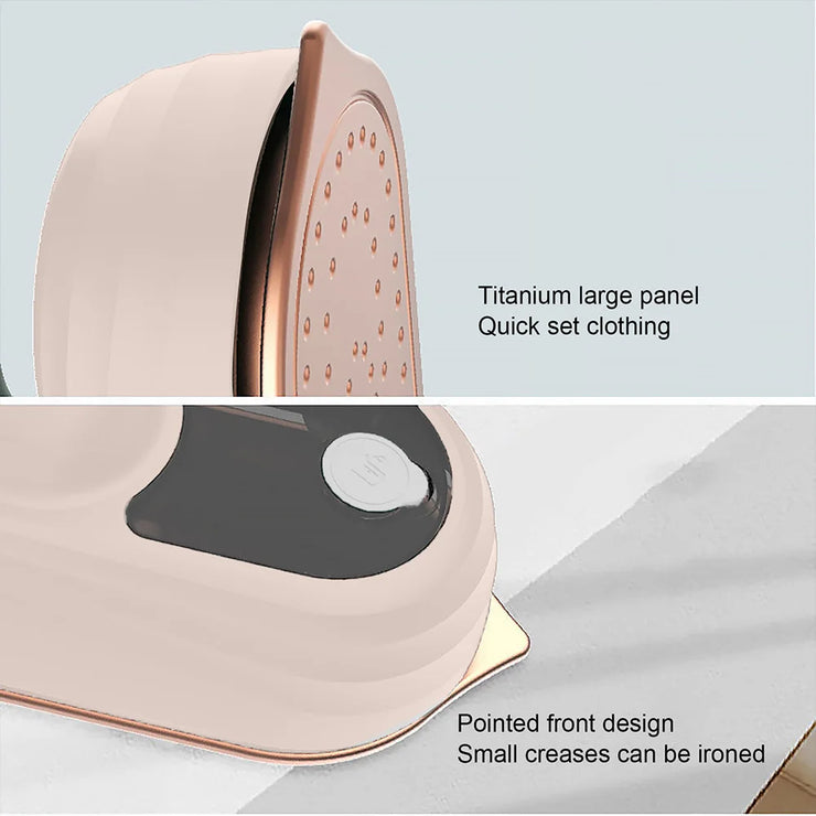 Handheld Ironing Machine Mini Steam Iron Clothes Travel Micro Iron Machine Portable Vertical Fast-Heat For Clothes Ironing