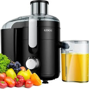 650W/800W/1200W/1300W Juicer Machines with Titanium Enhanced Cut Disc,Exprimidor, Dual Speeds Centrifugal Extractor Machines