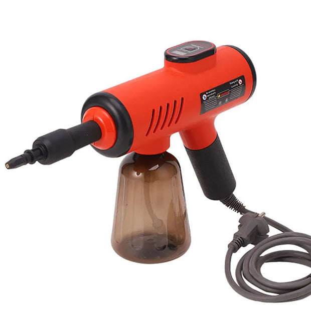 1200W Handheld Steam Cleaner High-Pressure and High-Temperature Sterilization Household Kitchen Air Conditioner Hood Washer Gun
