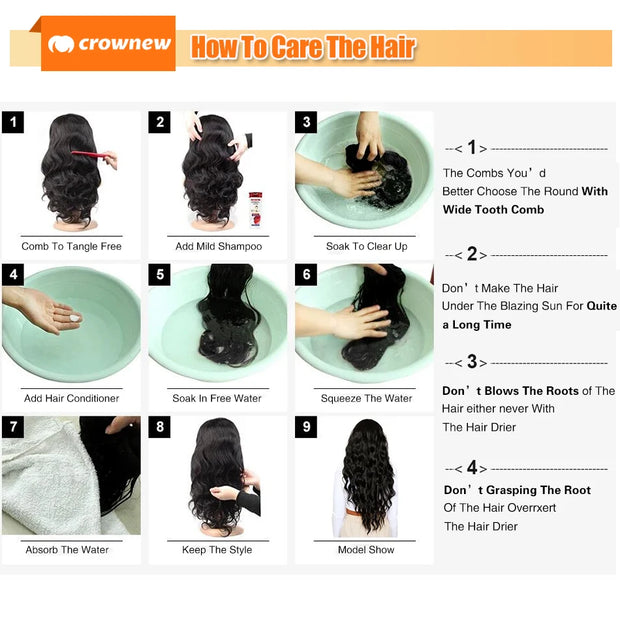 Deep Curly human Hair Wig 3 IN 1 Half Wigs Kinky Curly Human Hair Wig Glueless Wigs With Drawstring Seamless 250% Human Hair Wig