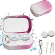 Rechargable portable Ultrasonic Contact Lens Cleaner machine Fit Disposal Soft Lens, Colored Contact Lens, RGP Lens and OK Lens