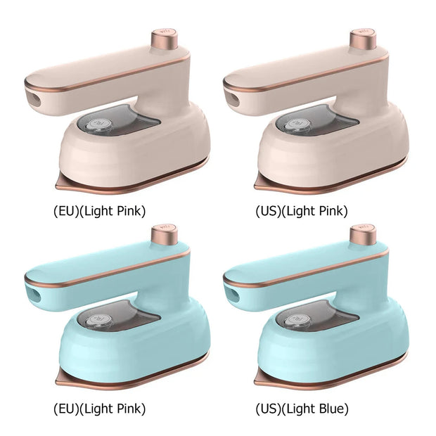 Handheld Ironing Machine Mini Steam Iron Clothes Travel Micro Iron Machine Portable Vertical Fast-Heat For Clothes Ironing