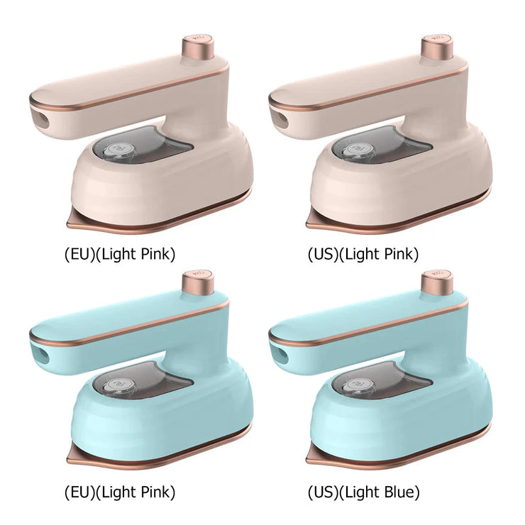 Handheld Ironing Machine Mini Steam Iron Clothes Travel Micro Iron Machine Portable Vertical Fast-Heat For Clothes Ironing