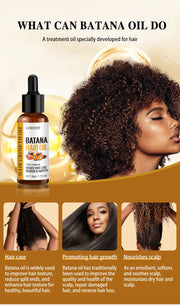Lewedo Naturals Batana Oil Fast Hair Growth for Men Women Pure Batana Oil Nourish Shiny Hair Healthy Hair Care Anti Hair Loss