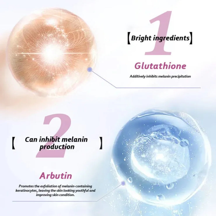 Alpha Arbutin Serum AHA 30%+ BHA 2%  Keeps Face Smooth Brightening Moisturizing Improving Dullness Dark Skin Beauty Care Cream