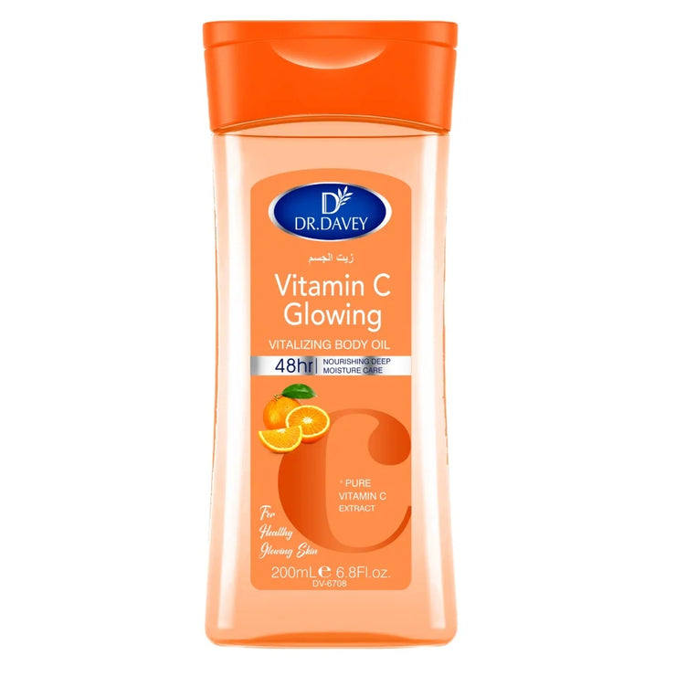 DR.DAVEY VC Body Treatment Oil Body Oil VC Body Massage Essential Oil Care Moisturizing Body Essential Oil