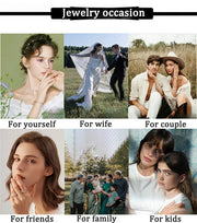 Trendy Customized Double Names Pendant Necklaces for Women Stainless Steel Personalized Crown Thick Chain Birthday Jewelry Gift