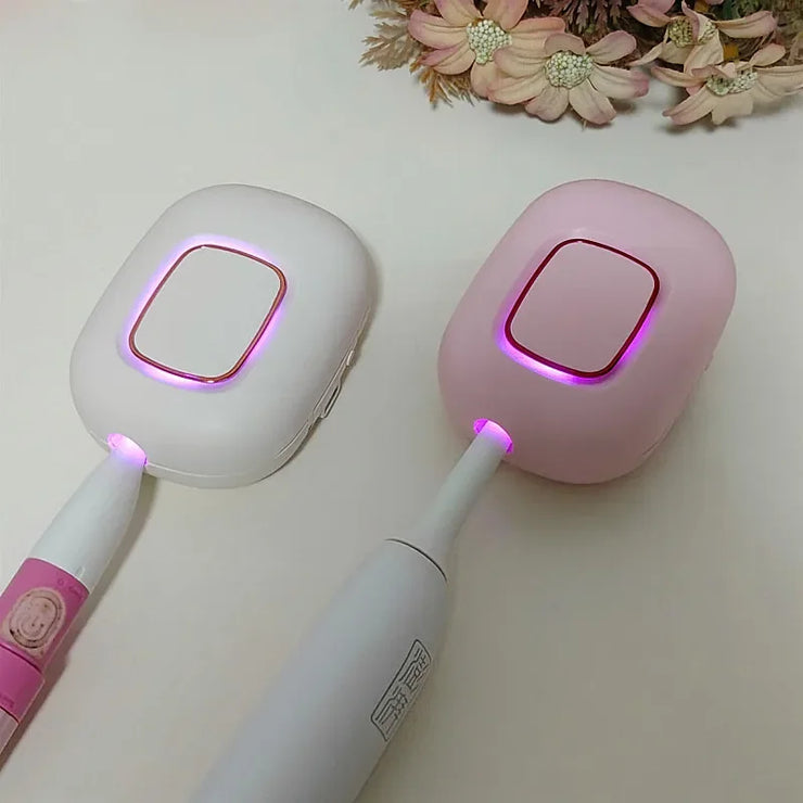 Rechargable portable Ultrasonic Contact Lens Cleaner machine Fit Disposal Soft Lens, Colored Contact Lens, RGP Lens and OK Lens