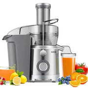 650W/800W/1200W/1300W Juicer Machines with Titanium Enhanced Cut Disc,Exprimidor, Dual Speeds Centrifugal Extractor Machines
