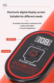 1200W Handheld Steam Cleaner High-Pressure and High-Temperature Sterilization Household Kitchen Air Conditioner Hood Washer Gun