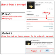 Trendy Customized Double Names Pendant Necklaces for Women Stainless Steel Personalized Crown Thick Chain Birthday Jewelry Gift