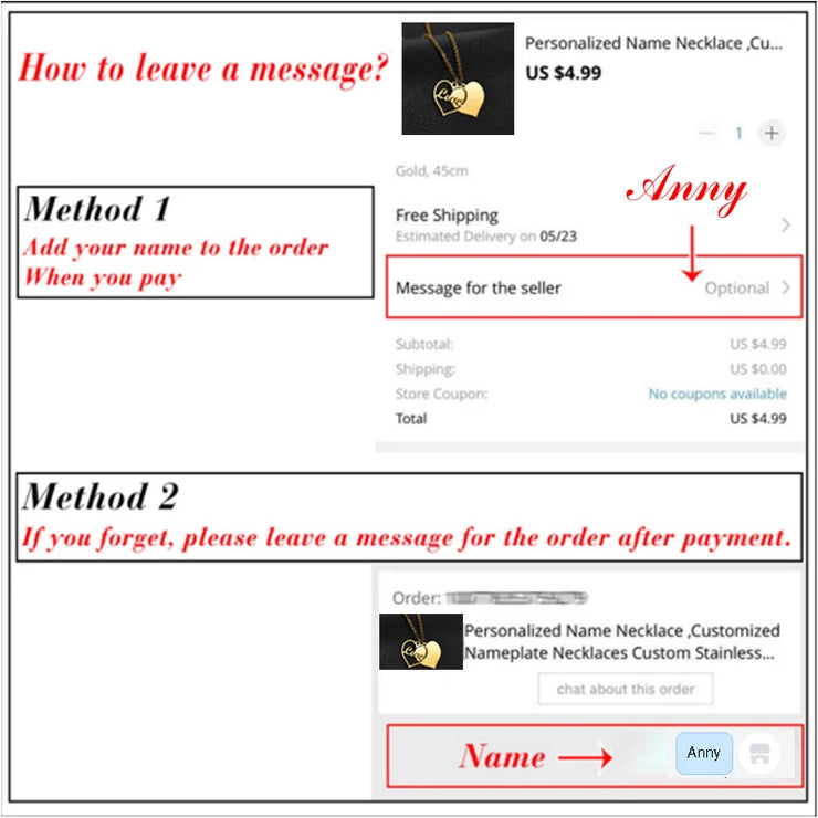 Trendy Customized Double Names Pendant Necklaces for Women Stainless Steel Personalized Crown Thick Chain Birthday Jewelry Gift