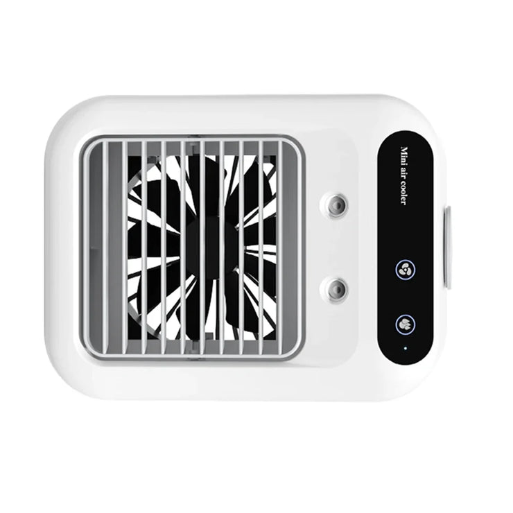 Mini Portable Humidifier Fan Air Conditioner Household Small Air Cooler Portable Air Adjustment Office Oil Diffuser Fast Cooling
