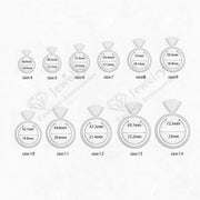 1.5 Carat Wedding Ring for Women Proposal Silver Color White Zirconia Marriage Engagement Jewelry Party Anillos Fashion CC633