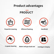 1200W Handheld Steam Cleaner High-Pressure and High-Temperature Sterilization Household Kitchen Air Conditioner Hood Washer Gun