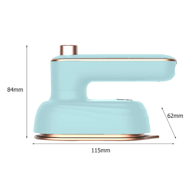 Handheld Ironing Machine Mini Steam Iron Clothes Travel Micro Iron Machine Portable Vertical Fast-Heat For Clothes Ironing