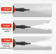 1200W Handheld Steam Cleaner High-Pressure and High-Temperature Sterilization Household Kitchen Air Conditioner Hood Washer Gun