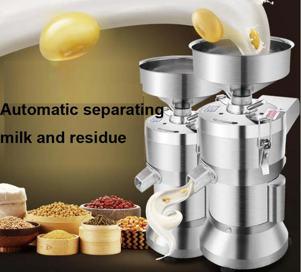 Commercial Processing Machinery Tofu Grinding Machine Soy Milk Pulp Residue Separation Machine Soybean Milk Soybean Maker