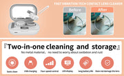Rechargable portable Ultrasonic Contact Lens Cleaner machine Fit Disposal Soft Lens, Colored Contact Lens, RGP Lens and OK Lens