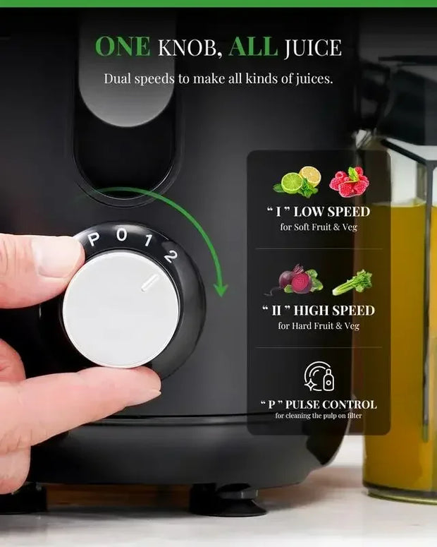 650W/800W/1200W/1300W Juicer Machines with Titanium Enhanced Cut Disc,Exprimidor, Dual Speeds Centrifugal Extractor Machines